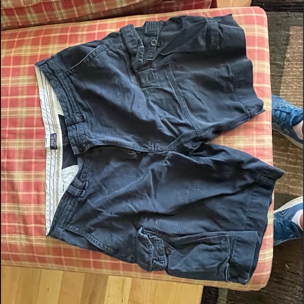 Ralph Lauren blue cargo shorts size 42 waist
